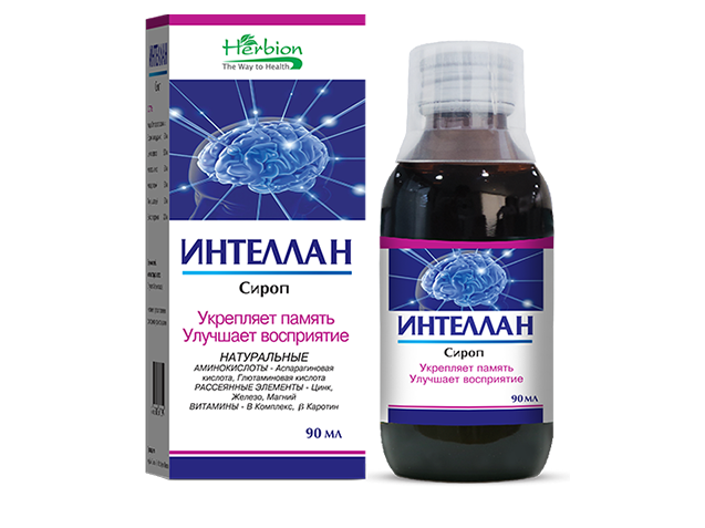 ИНТЕЛЛАН — при нарушении памяти и снижении внимания